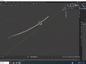 nadruk katany Model do druku 3D