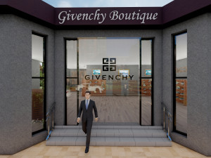 boutique model 3D 模型