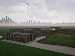 school 3D Модель