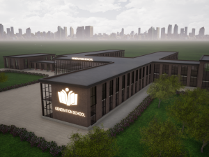 school 3D Модель