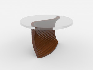 parametric table 3D 모델
