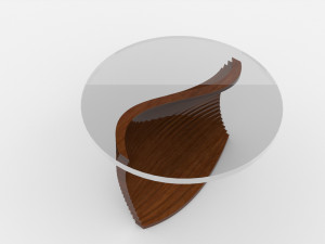 parametric table 3D-Modell