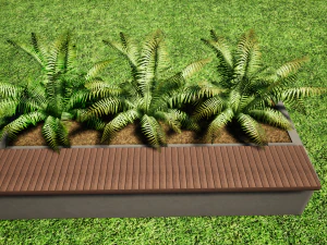 street bench 3D Model