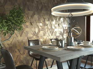 Interior Design Sceen 3D Model