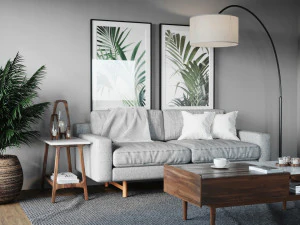 Interior design scene 3D Model