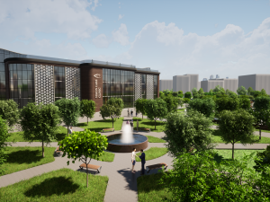 Vision Care Clinic Concept Project 3D 모델
