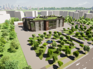 Vision Care Clinic Concept Project 3D Model