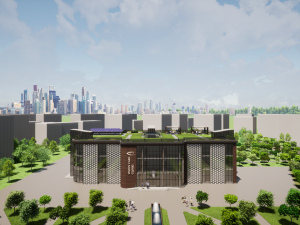 Vision Care Clinic Concept Project 3D Model