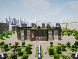 Vision Care Clinic Concept Project 3D Model