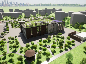 Vision Care Clinic Concept Project 3D Model
