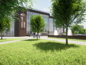 Vision Care Clinic Concept Project 3D Model