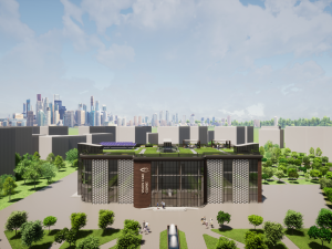 Vision Care Clinic Concept Project 3D Model