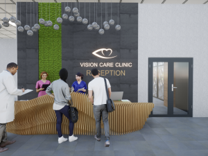 Vision Care Clinic Concept Project 3D Model