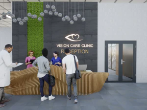 Vision Care Clinic Concept Project 3D Model