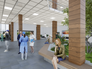 Vision Care Clinic Concept Project 3D Model