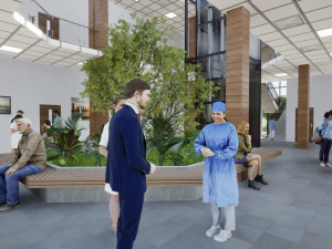 Vision Care Clinic Concept Project 3D Model