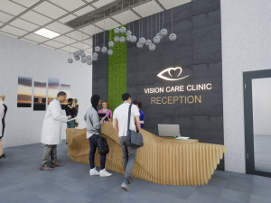 Vision Care Clinic Concept Project 3D Model