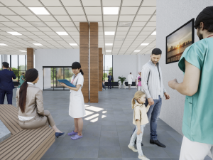 Vision Care Clinic Concept Project 3D Model