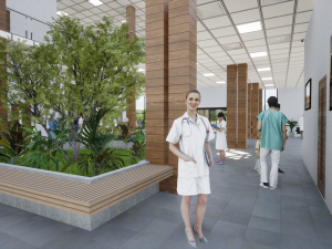 Vision Care Clinic Concept Project 3D Model