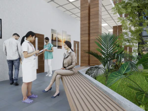 Vision Care Clinic Concept Project 3D Model