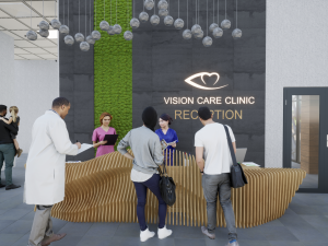 Vision Care Clinic Concept Project 3D Model