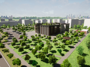 Vision Care Clinic Concept Project 3D Model
