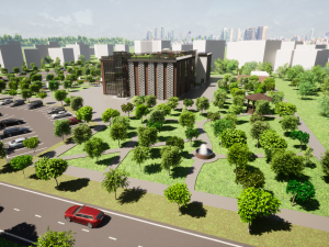 Vision Care Clinic Concept Project 3D Model