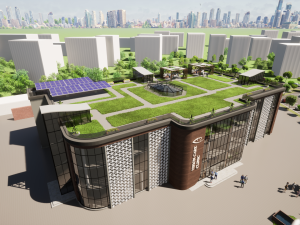 Vision Care Clinic Concept Project 3D Model