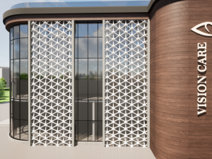 Vision Care Clinic Concept Project 3D Model