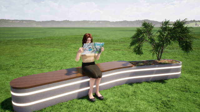 Urban Furniture Modelo 3D .c4d .max .obj .3ds .fbx .stl .blend 