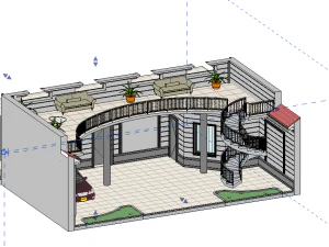 Classic Revit House 01 3D Model