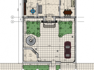 Classic Revit House 01 3D Модель