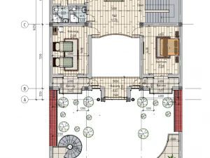 Classic Revit House 01 3D Model