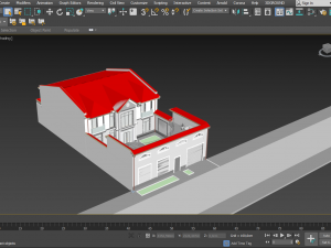 Classic Revit House 01 3D Модель