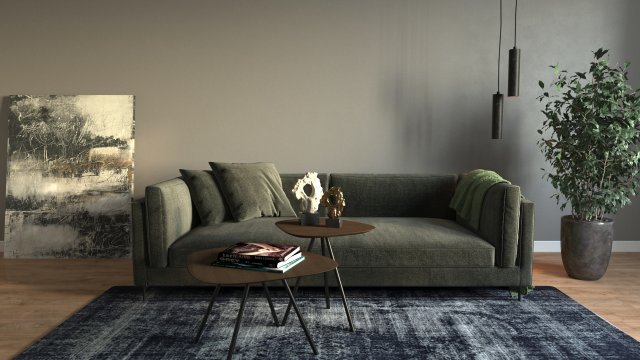 Interior scene 11 3D Model .c4d .max .obj .3ds .fbx .stl .blend 