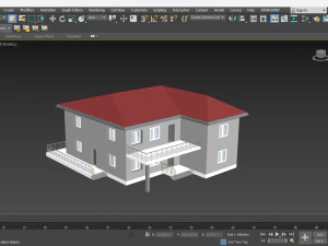 Casa Revit semplice 01 Modello 3D