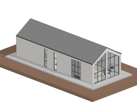 Tiny House 02 3D 모델