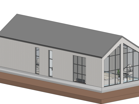 Tiny House 02 Model 3D