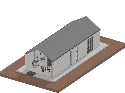 Tiny House 02 Model 3D