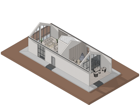 Tiny House 02 Model 3D