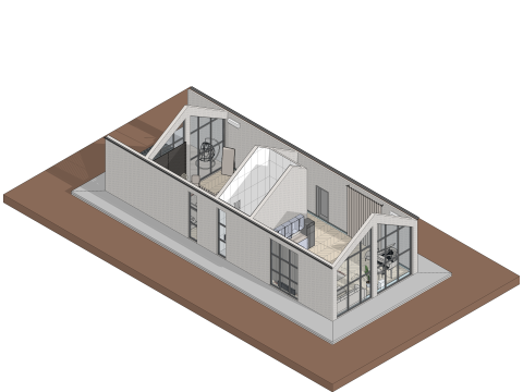 Tiny House 02 Model 3D
