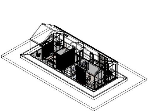 Tiny House 02 Model 3D