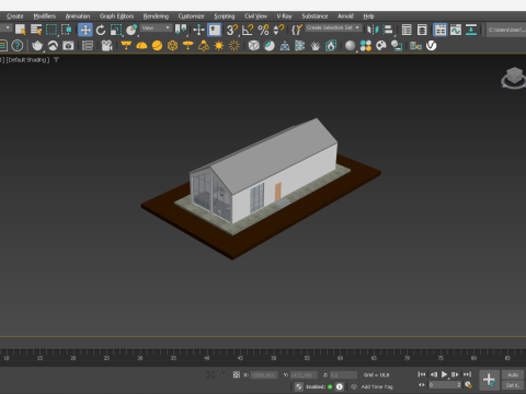Tiny House 02 Model 3D