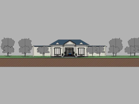 Revit House 10 3D Model