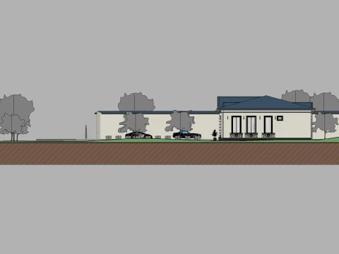 Revit House 10 3D Model