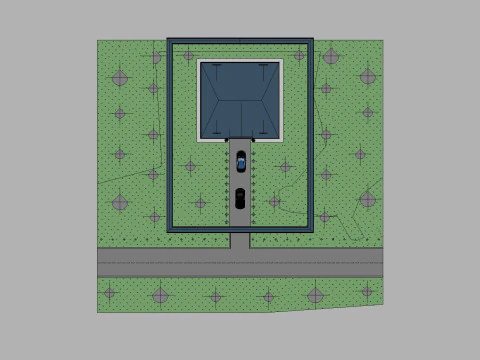 Revit House 10 3D Model