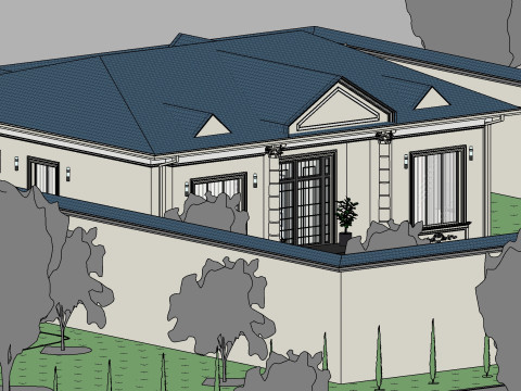 Casa Revit 10 Modelo 3D