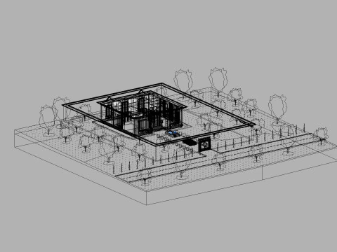 Revit House 10 3D Model