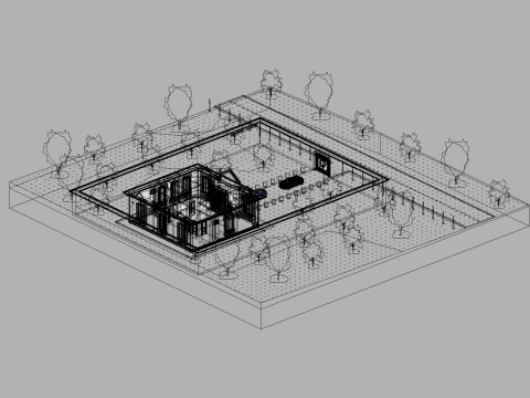 Casa Revit 10 Modelo 3D