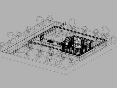 Revit House 10 3D Model